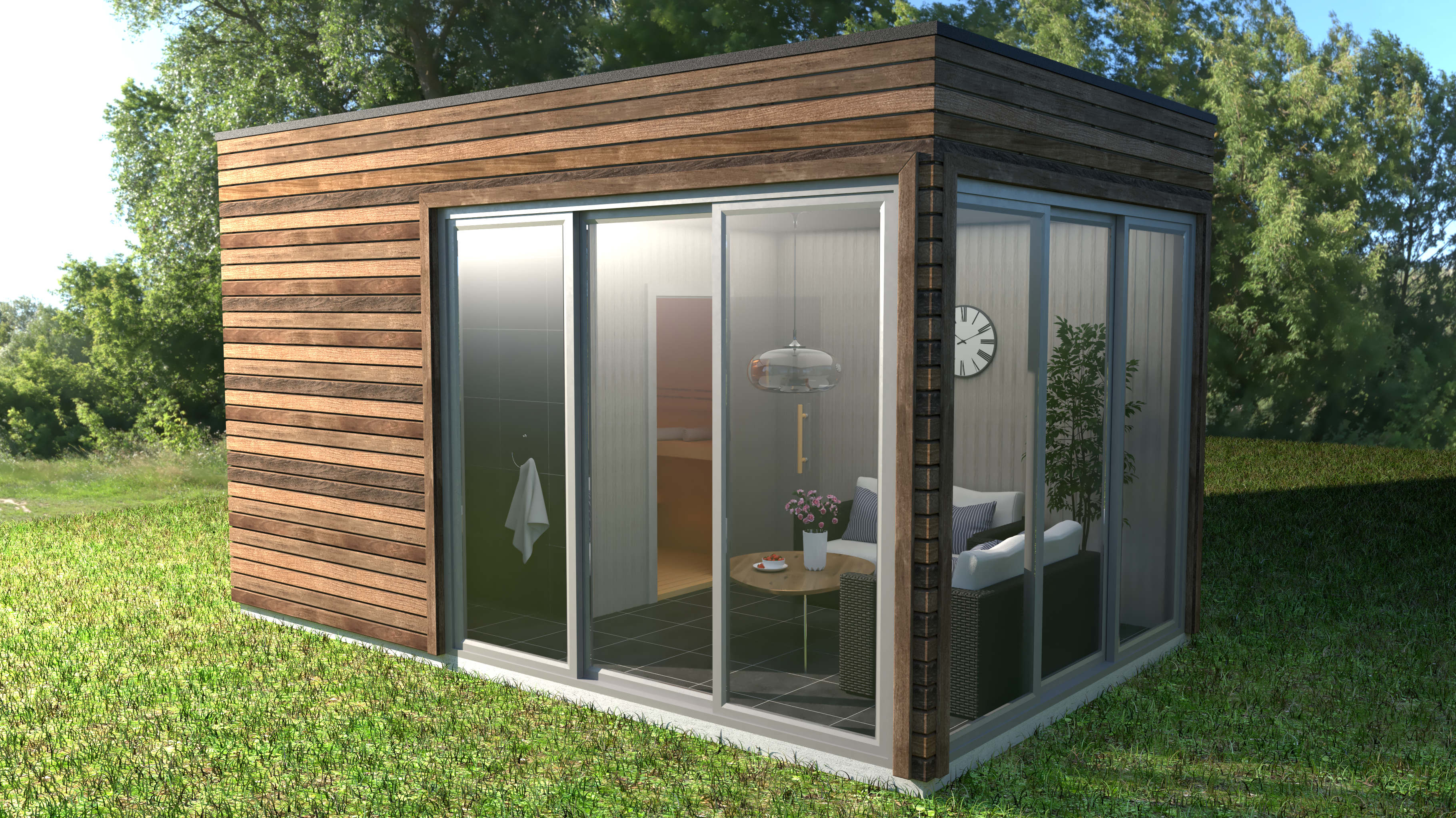 zahradní sauna VARIO